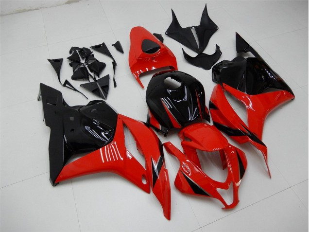 2009-2012 Rot Schwarz Honda CBR600RR Motorrad Vollverkleidung 2009-2012 Rot Schwarz Honda CBR600RR Motorrad Vollverkleidung