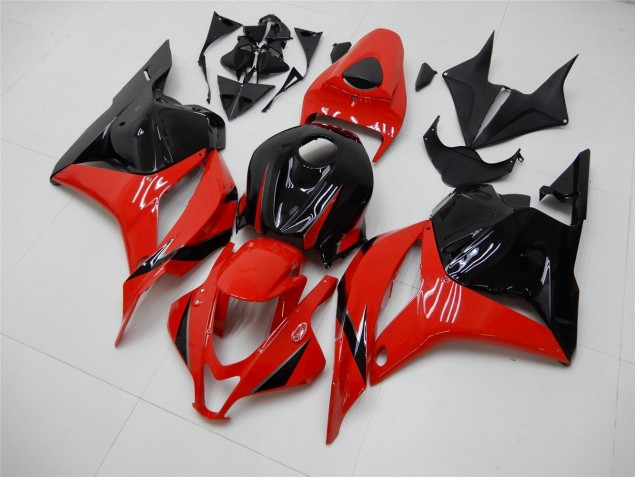 2009-2012 Rot Schwarz Honda CBR600RR Motorrad Vollverkleidung 2009-2012 Rot Schwarz Honda CBR600RR Motorrad Vollverkleidung