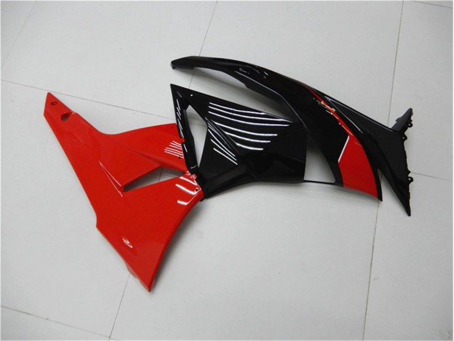 2009-2012 Rot Schwarz Kawasaki ZX6R Motorrad Verkleidung 2009-2012 Rot Schwarz Kawasaki ZX6R Motorrad Verkleidung