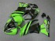 2009-2012 Schwarz Grün 3M Touch4 Kawasaki ZX6R Motorrad Verkleidung 2009-2012 Schwarz Grün 3M Touch4 Kawasaki ZX6R Motorrad Verkleidung