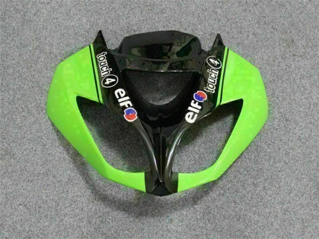 2009-2012 Schwarz Grün 3M Touch4 Kawasaki ZX6R Motorrad Verkleidung 2009-2012 Schwarz Grün 3M Touch4 Kawasaki ZX6R Motorrad Verkleidung