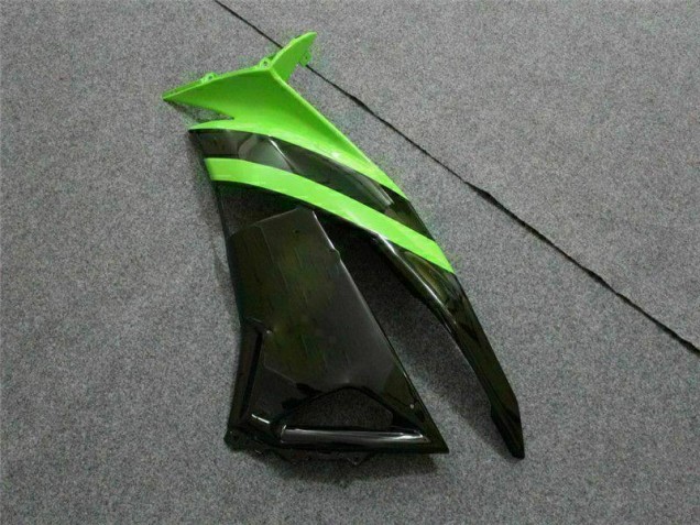 2009-2012 Schwarz Grün 3M Touch4 Kawasaki ZX6R Motorrad Verkleidung 2009-2012 Schwarz Grün 3M Touch4 Kawasaki ZX6R Motorrad Verkleidung