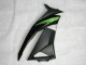 2009-2012 Schwarz Grün 636 Kawasaki ZX6R Motorrad Verkleidung 2009-2012 Schwarz Grün 636 Kawasaki ZX6R Motorrad Verkleidung