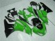 2009-2012 Schwarz Grün Kawasaki ZX6R Motorrad Verkleidung & Plastik 2009-2012 Schwarz Grün Kawasaki ZX6R Motorrad Verkleidung & Plastik