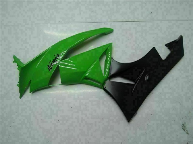 2009-2012 Schwarz Grün Kawasaki ZX6R Motorrad Verkleidung & Plastik 2009-2012 Schwarz Grün Kawasaki ZX6R Motorrad Verkleidung & Plastik