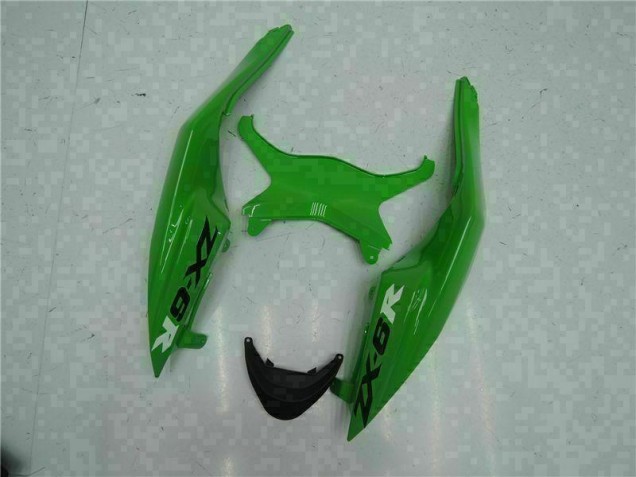 2009-2012 Schwarz Grün Kawasaki ZX6R Motorrad Verkleidung & Plastik 2009-2012 Schwarz Grün Kawasaki ZX6R Motorrad Verkleidung & Plastik
