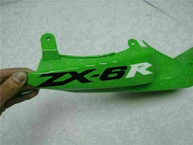 2009-2012 Schwarz Grün Kawasaki ZX6R Motorrad Verkleidung & Plastik 2009-2012 Schwarz Grün Kawasaki ZX6R Motorrad Verkleidung & Plastik