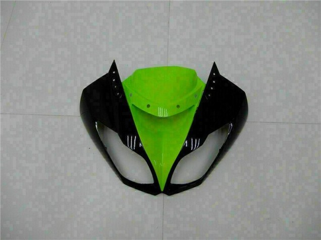 2009-2012 Schwarz Grün Kawasaki ZX6R Motorrad Verkleidungen 2009-2012 Schwarz Grün Kawasaki ZX6R Motorrad Verkleidungen