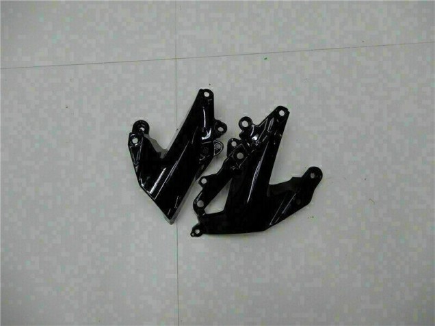 2009-2012 Schwarz Grün Kawasaki ZX6R Motorrad Verkleidungen 2009-2012 Schwarz Grün Kawasaki ZX6R Motorrad Verkleidungen