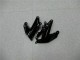 2009-2012 Schwarz Grün Kawasaki ZX6R Motorrad Verkleidungen 2009-2012 Schwarz Grün Kawasaki ZX6R Motorrad Verkleidungen