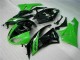2009-2012 Schwarz Grün Kawasaki ZX6R Motorrad Vollverkleidung 2009-2012 Schwarz Grün Kawasaki ZX6R Motorrad Vollverkleidung