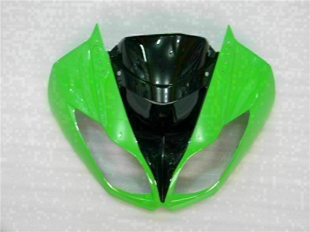 2009-2012 Schwarz Grün Kawasaki ZX6R Motorrad Vollverkleidung 2009-2012 Schwarz Grün Kawasaki ZX6R Motorrad Vollverkleidung