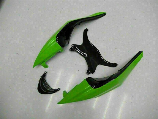 2009-2012 Schwarz Grün Rot Kawasaki ZX6R Motorrad Verkleidung 2009-2012 Schwarz Grün Rot Kawasaki ZX6R Motorrad Verkleidung