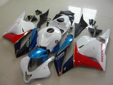 2009-2012 Schwarz Rot Blau Honda CBR600RR Motorrad Verkleidung