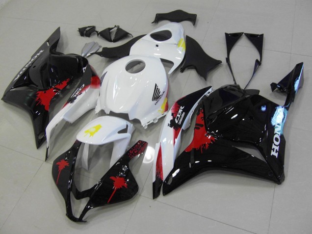 2009-2012 Schwarz Rote Weiß Honda CBR600RR Motorrad Verkleidung 2009-2012 Schwarz Rote Weiß Honda CBR600RR Motorrad Verkleidung