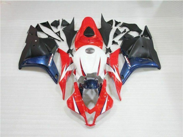 2009-2012 Schwarz Rote Weiß Honda CBR600RR Motorrad Verkleidungen 2009-2012 Schwarz Rote Weiß Honda CBR600RR Motorrad Verkleidungen