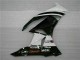 2009-2012 Schwarz Weiß 3M Touch4 Kawasaki ZX6R Motorrad Verkleidung 2009-2012 Schwarz Weiß 3M Touch4 Kawasaki ZX6R Motorrad Verkleidung
