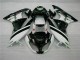 2009-2012 Schwarz Weiß 3M Touch4 Kawasaki ZX6R Motorrad Verkleidung 2009-2012 Schwarz Weiß 3M Touch4 Kawasaki ZX6R Motorrad Verkleidung