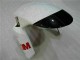 2009-2012 Schwarz Weiß 3M Touch4 Kawasaki ZX6R Motorrad Verkleidungen 2009-2012 Schwarz Weiß 3M Touch4 Kawasaki ZX6R Motorrad Verkleidungen