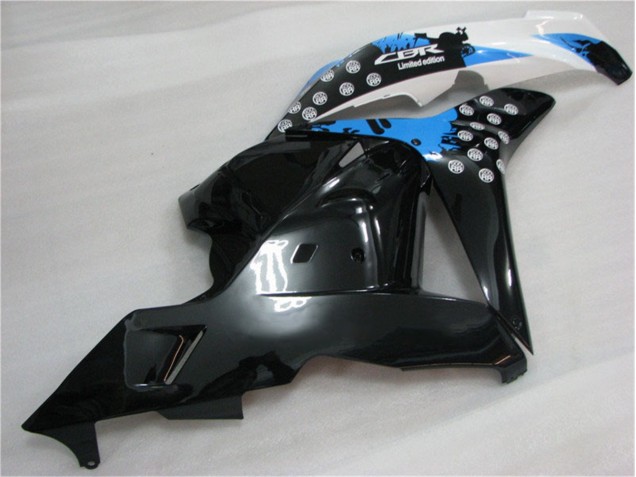 2009-2012 Schwarz Weiß Blau Honda CBR600RR Motorrad Verkleidung 2009-2012 Schwarz Weiß Blau Honda CBR600RR Motorrad Verkleidung