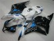 2009-2012 Schwarz Weiß Blau Honda CBR600RR Motorrad Verkleidung 2009-2012 Schwarz Weiß Blau Honda CBR600RR Motorrad Verkleidung