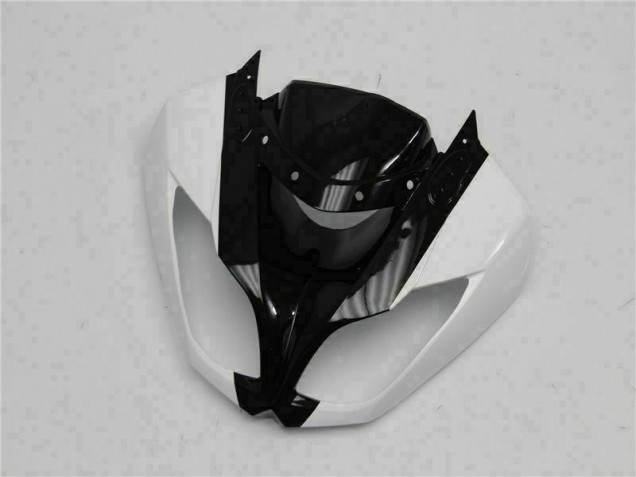 2009-2012 Schwarz Weiß Kawasaki ZX6R Motorrad Verkleidung 2009-2012 Schwarz Weiß Kawasaki ZX6R Motorrad Verkleidung