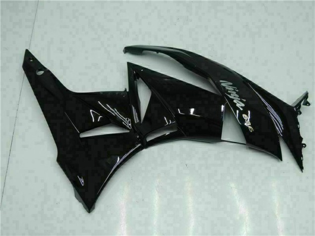 2009-2012 Schwarz Weiß Ninja 636 Kawasaki ZX6R Motorrad Verkleidung 2009-2012 Schwarz Weiß Ninja 636 Kawasaki ZX6R Motorrad Verkleidung