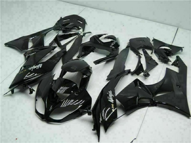 2009-2012 Schwarz Weiß Ninja 636 Kawasaki ZX6R Motorrad Verkleidung 2009-2012 Schwarz Weiß Ninja 636 Kawasaki ZX6R Motorrad Verkleidung