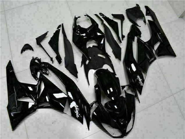 2009-2012 Schwarz weißer Ninja Kawasaki ZX6R Motorrad Verkleidung 2009-2012 Schwarz weißer Ninja Kawasaki ZX6R Motorrad Verkleidung