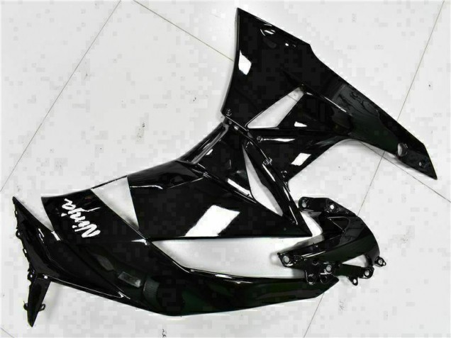 2009-2012 Schwarz weißer Ninja Kawasaki ZX6R Motorrad Verkleidung 2009-2012 Schwarz weißer Ninja Kawasaki ZX6R Motorrad Verkleidung