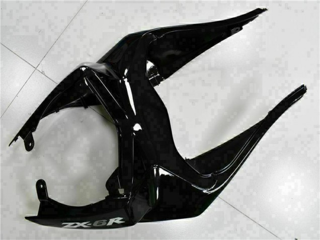 2009-2012 Schwarz weißer Ninja Kawasaki ZX6R Motorrad Verkleidung 2009-2012 Schwarz weißer Ninja Kawasaki ZX6R Motorrad Verkleidung