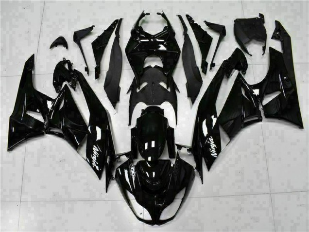 2009-2012 Schwarz weißer Ninja Kawasaki ZX6R Motorrad Verkleidung 2009-2012 Schwarz weißer Ninja Kawasaki ZX6R Motorrad Verkleidung