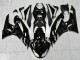 2009-2012 Schwarz weißer Ninja Kawasaki ZX6R Motorrad Verkleidung 2009-2012 Schwarz weißer Ninja Kawasaki ZX6R Motorrad Verkleidung