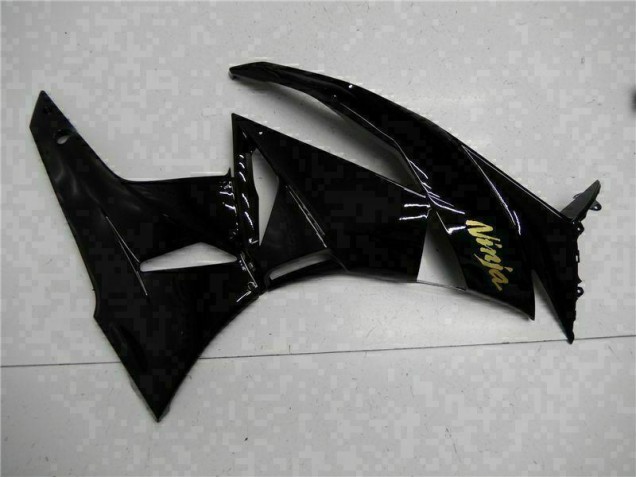 2009-2012 Schwarzgold Ninja Kawasaki ZX6R Motorrad Verkleidung 2009-2012 Schwarzgold Ninja Kawasaki ZX6R Motorrad Verkleidung