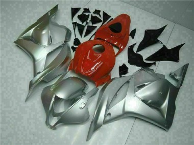 2009-2012 Silber Honda CBR600RR Motorrad Verkleidung