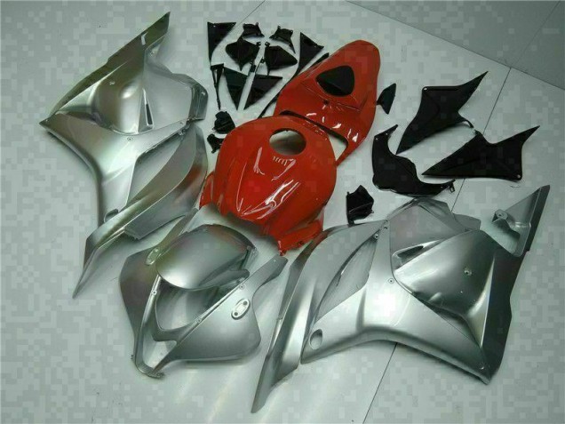 2009-2012 Silber Honda CBR600RR Motorrad Verkleidung 2009-2012 Silber Honda CBR600RR Motorrad Verkleidung