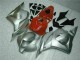 2009-2012 Silber Honda CBR600RR Motorrad Verkleidung 2009-2012 Silber Honda CBR600RR Motorrad Verkleidung
