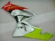 2009-2012 Weiß Rot H. Energy Kawasaki ZX6R Motorrad Verkleidung 2009-2012 Weiß Rot H. Energy Kawasaki ZX6R Motorrad Verkleidung