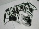 2009-2012 Weiß Schwarz Kawasaki ZX6R Motorrad Verkleidung 2009-2012 Weiß Schwarz Kawasaki ZX6R Motorrad Verkleidung
