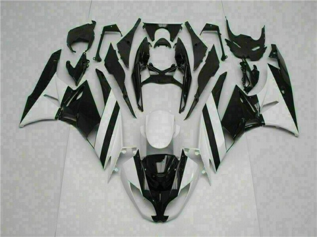 2009-2012 Weiß Schwarz Kawasaki ZX6R Motorrad Verkleidung 2009-2012 Weiß Schwarz Kawasaki ZX6R Motorrad Verkleidung