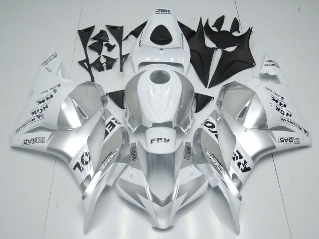 2009-2012 Weiß Silber Repsol Honda CBR600RR Motorrad Verkleidung 2009-2012 Weiß Silber Repsol Honda CBR600RR Motorrad Verkleidung