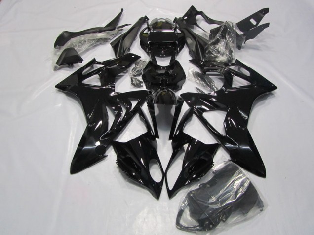 2009-2014 Schwarz BMW S1000RR Motorrad Verkleidungen 2009-2014 Schwarz BMW S1000RR Motorrad Verkleidungen