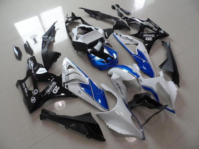 2009-2014 Weiß Blau Schwarz BMW S1000RR Motorrad Verkleidung 2009-2014 Weiß Blau Schwarz BMW S1000RR Motorrad Verkleidung