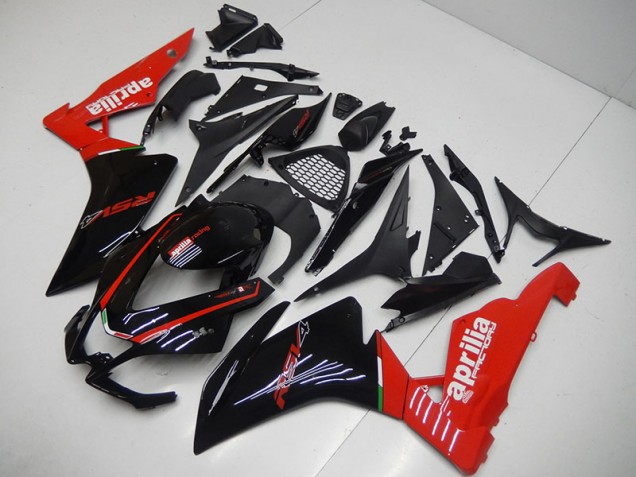 2009-2015 Schwarz Rot Aprilia RSV4 Motorrad Verkleidung 2009-2015 Schwarz Rot Aprilia RSV4 Motorrad Verkleidung