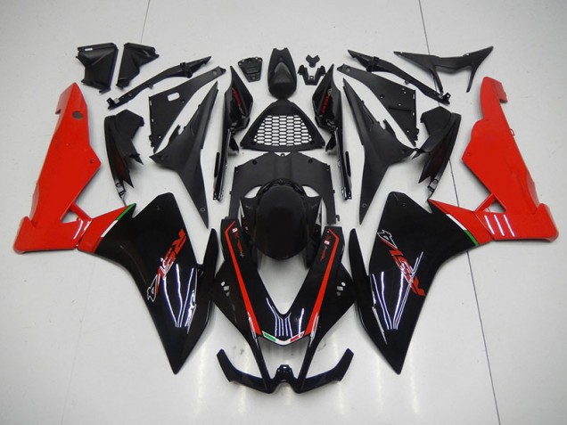 2009-2015 Schwarz Rot Aprilia RSV4 Motorrad Verkleidung & Plastik 2009-2015 Schwarz Rot Aprilia RSV4 Motorrad Verkleidung & Plastik