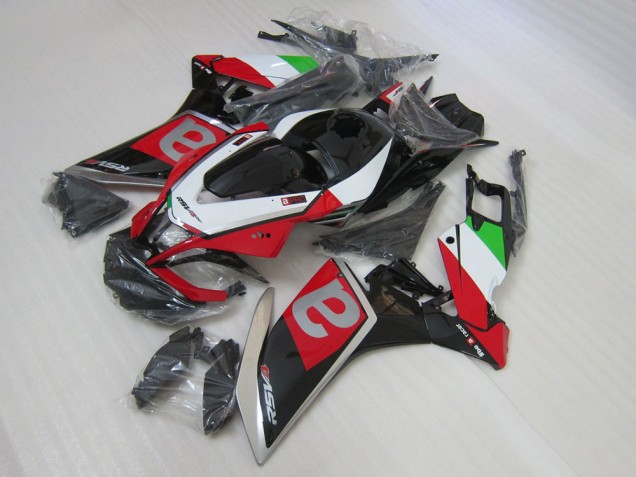 2009-2015 Schwarz Rot Aprilia RSV4 Motorrad Vollverkleidung 2009-2015 Schwarz Rot Aprilia RSV4 Motorrad Vollverkleidung