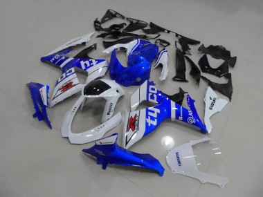 2009-2016 Blau Tyco Suzuki GSXR 1000 Motorrad Verkleidungen