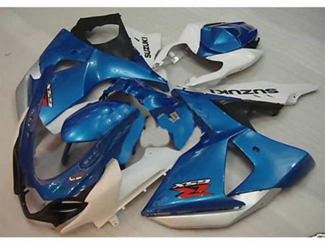 2009-2016 Blau Weiß Suzuki GSXR 1000 Motor Vollverkleidung 2009-2016 Blau Weiß Suzuki GSXR 1000 Motor Vollverkleidung