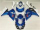 2009-2016 Blau Weiß Suzuki GSXR 1000 Motorrad Verkleidungen & Plastik 2009-2016 Blau Weiß Suzuki GSXR 1000 Motorrad Verkleidungen & Plastik