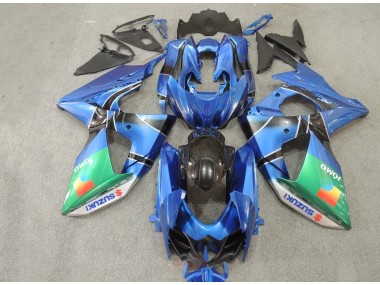 2009-2016 Blaugrün JOMO Suzuki GSXR 1000 Motorrad Verkleidung